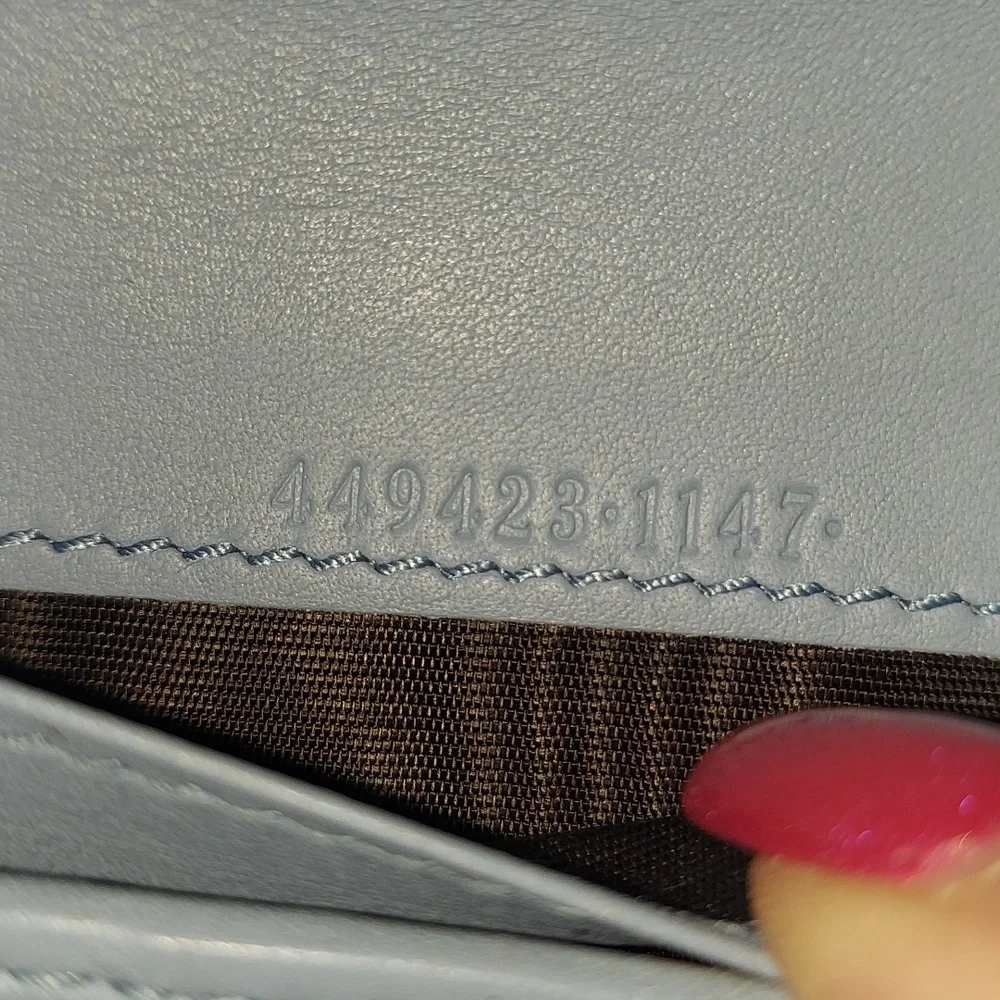 Authentic Gucci Micro Guccissima Small Zippy Wallet Organizer - Picture 9 of 10